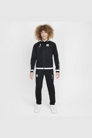 Nike Brooklyn Nets Starting 5 Courtside Dri-FIT NBA-tracksuit til større børn