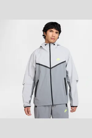 Nike Vævet Tech Windrunner-jakke med fuld lynlås til mænd
