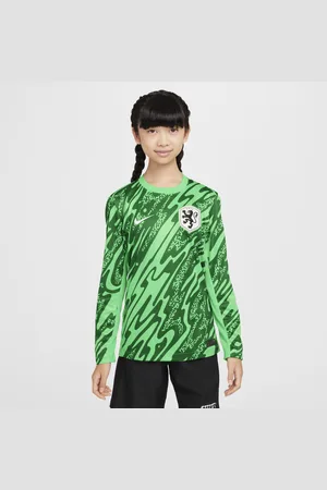 Nike Holland 2024/25 Stadium Goalkeeper Dri-FIT Replica-fodboldtrøje til større børn (kvindehold)