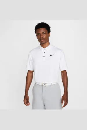 Nike Ensfarvet Tour Dri-FIT-golfpolotrøje til mænd