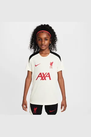 Nike Maskinstrikket Liverpool FC Strike Special Edition Nke Dri-FIT-fodboldtrøje med korte ærmer til større børn