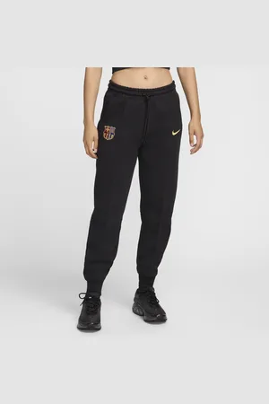 Nike FC Barcelona Tech Fleece Football-joggers med mellemhøj talje til kvinder