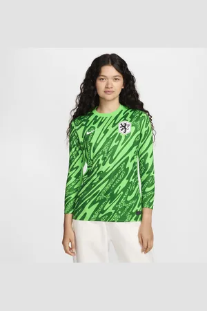 Nike Holland 2024/25 Stadium Goalkeeper Dri-FIT Replica-fodboldtrøje til kvinder (kvindehold)