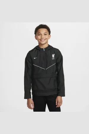 Nike Liverpool FC Amplify Windrunner Football-anorak til større børn (drenge)