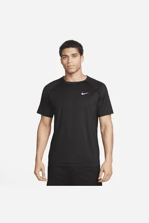 Nike Kortærmet Ready Dri-FIT-fitnessoverdel til mænd