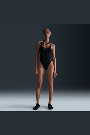 Nike Swim Sneakerkini 2.0-badedragt med krydsryg til kvinder