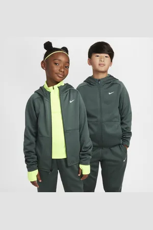 Nike Therma-FIT Winterized-træningshættetrøje til større børn