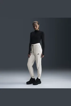 Nike Sportswear Tech Fleece-joggers med mellemhøj talje til kvinder