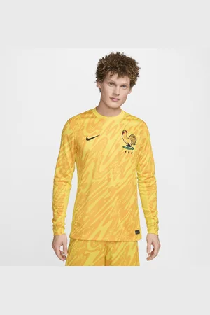 Nike FFF 2024/25 Stadium Goalkeeper Dri-FIT Replica-fodboldtrøje til mænd (kvindehold)