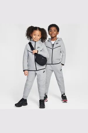 Nike Sportswear Tech Fleece-sæt i to dele med fuld lynlås til mindre børn