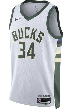 Nike Milwaukee Bucks Association Edition 2022/23- Dri-FIT NBA Swingman-spillertrøje til mænd