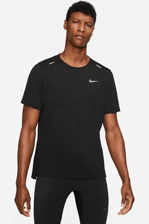 Nike Kortærmet Rise 365 Dri-FIT-løbeoverdel til mænd