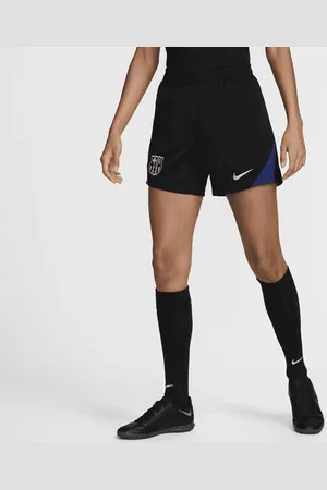 Nike Maskinstrikkede FC Barcelona Strike Dri-FIT-fodboldshorts til kvinder