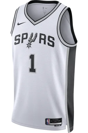 Nike San Antonio Spurs Association Edition 2022/23 Dri-FIT NBA Swingman-trøje til mænd