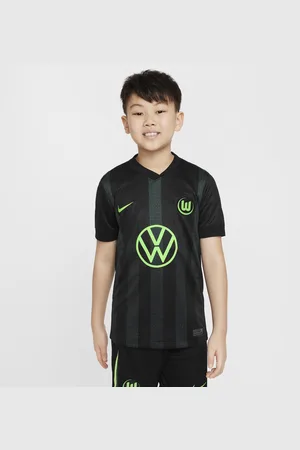 Nike VfL Wolfsburg 2024/25 Stadium Away- Dri-FIT Replica-fodboldtrøje til større børn
