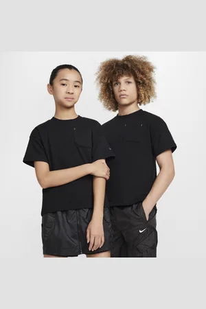 Nike Kortærmet Sportswear City Utility-trøje til større børn