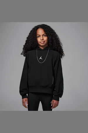 Jordan Dri-FIT Sport-hættetrøje til større børn