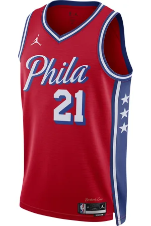 Jordan Philadelphia 76ers Statement Edition Dri-FIT NBA Swingman-trøje til mænd