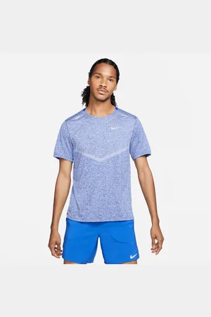 Nike Kortærmet Rise 365 Dri-FIT-løbeoverdel til mænd