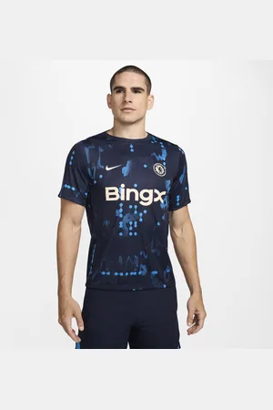 Nike Kortærmet Chelsea FC Academy Pro Dri-FIT-opvarmningstrøje til fodbold til mænd