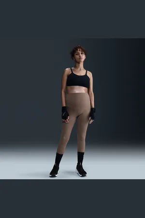 Nike (M) One-leggings i 7/8 længde med høj talje og lommer til kvinder (Maternity)
