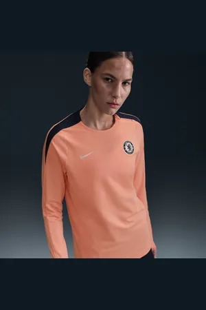 Nike Maskinstrikket Chelsea FC Strike Special Edition Dri-FIT-trøje med rund hals til kvinder