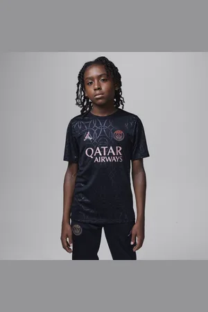Jordan Paris Saint-Germain Academy Pro Third Dri-FIT-opvarmningstrøje til fodbold til større børn