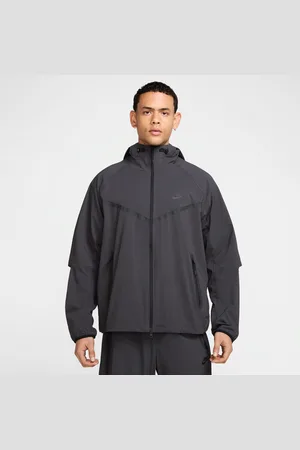 Nike Vævet Tech Windrunner-jakke med fuld lynlås til mænd
