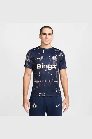Nike Chelsea FC Academy Pro SE opvarmningstrøje til fodbold med korte ærmer til mænd