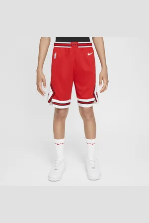 Nike Chicago Bulls 2023/24 Icon Edition NBA Swingman-shorts til større børn (drenge)
