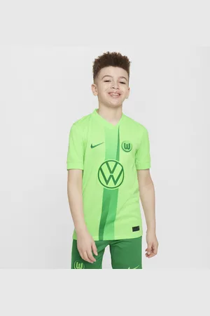 Nike VfL Wolfsburg 2024/25 Stadium Home Dri-FIT-fodboldtrøje til mænd