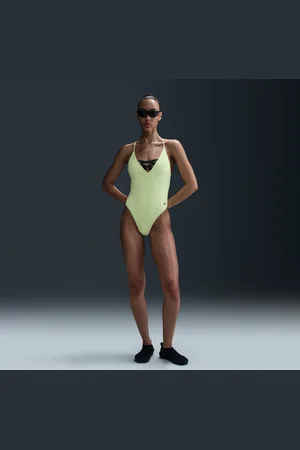 Nike Swim Sneakerkini 2.0-badedragt med krydsryg til kvinder