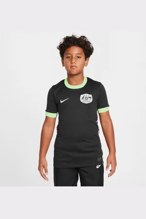 Nike Australien 2025/26 Stadium Away Dri-FIT Replica-fodboldtrøje til større børn