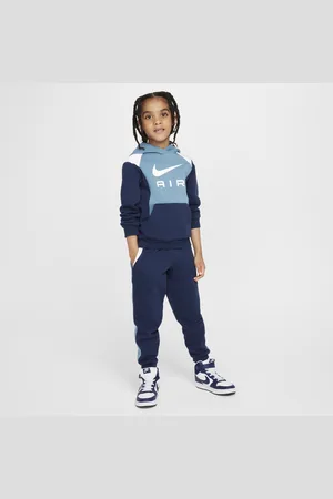 Nike Air-fleecesæt med pullover og bukser til mindre børn