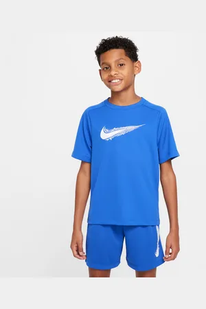 Nike Kortærmet Multi Dri-FIT-overdel til større børn (drenge)