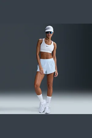 Nike Swift Dri-FIT 2-i-1-løbeshorts med mellemhøj talje til kvinder