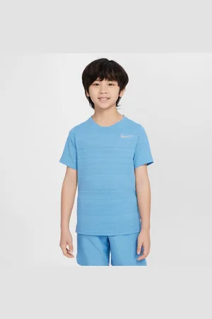 Nike Dri-FIT Miler-træningsoverdel til større børn (drenge)