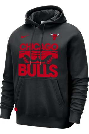 Nike Chicago Bulls Club Courtside NBA-hættetrøje til mænd