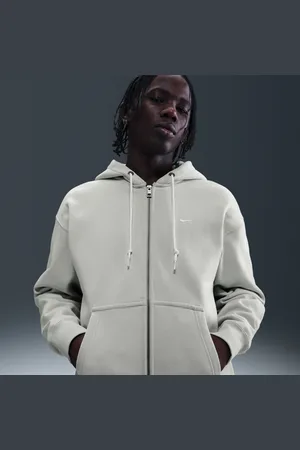 Nike Solo Swoosh-hættetrøje med fuld lynlås til mænd