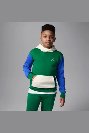 Jordan Brooklyn Fleece-hættetrøje til større børn