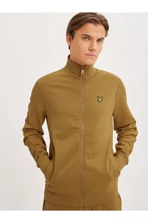 Lyle & Scott Mænd Træningsjakker - Ottoman Track Top Trøjer Gold