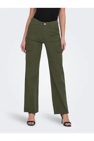 Grønne bukser for kvinder | FASHIOLA.dk