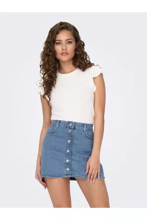 ONLY Mini Denim Nederdel
