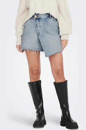 ONLY Onlkat Denim-nederdel