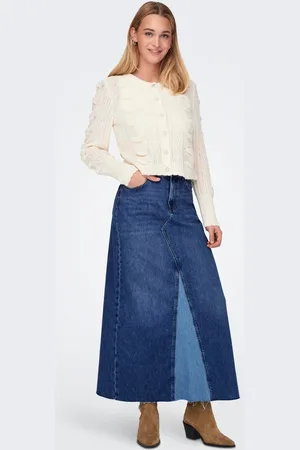 ONLY Onlmochi Denim-nederdel