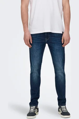Only & Sons Onswarp Lav Talje Skinny Fit Jeans