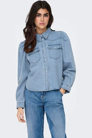 ONLY Onlcorey Denim-skjorte