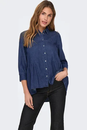 ONLY Onlmary Denim-skjorte