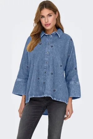 ONLY Onlgrace Denim-skjorte