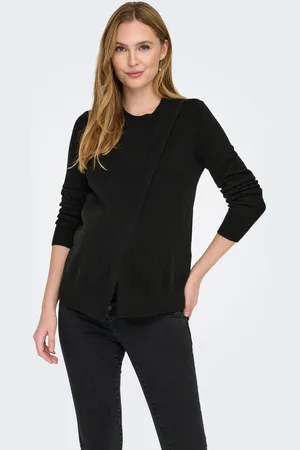 ONLY Olmcapucine Strikket Pullover